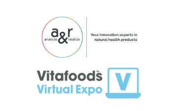 a&r at Vitafoods Virtual Expo